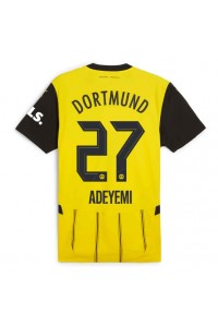 Borussia Dortmund Karim Adeyemi #27 Fotballdrakt Hjemme Klær 2024-25 Korte ermer